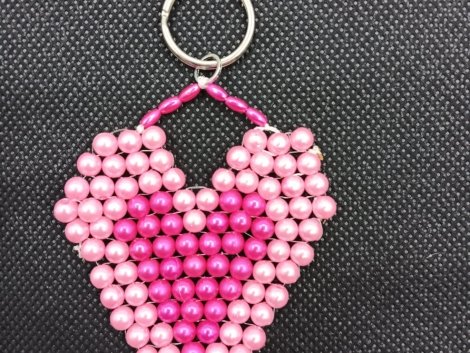 Pink and dark pink heart price-10 US �