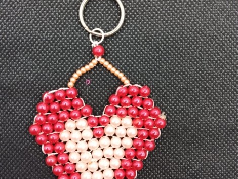 Red and peach heart price-10 US �